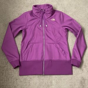 NWT THE NORTH FACE Women Jessie Windproof Soft-Shell Jacket Size M Urchin Purple
